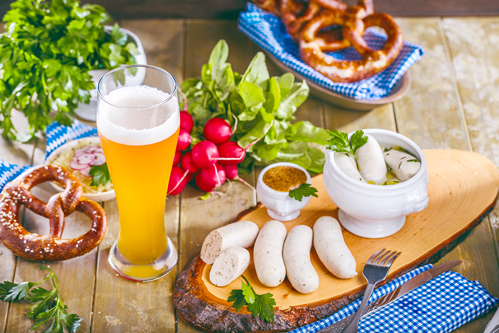 Weisswurst Serviervorschlag 1