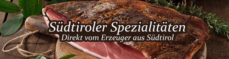 Spezialitäten aus Südtirol