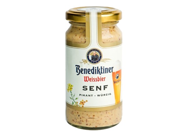 Benediktiner Weißbiersenf 200ml