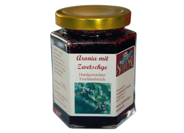 Aronia mit Zwetschge