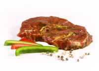 Schweinesteak in Kräutermarinade