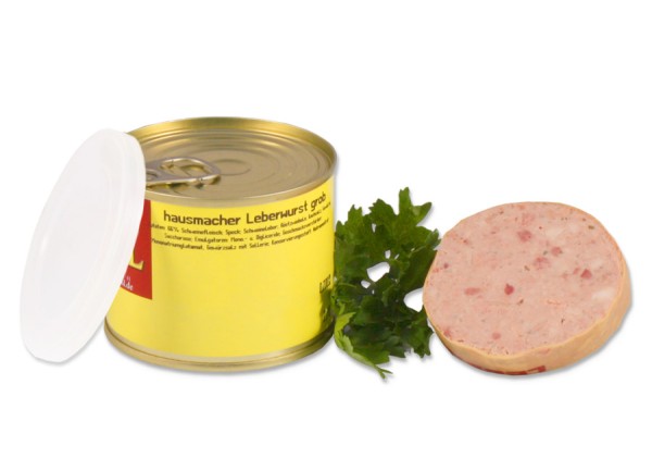 Hausmacher Leberwurst grob