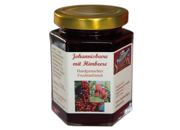 Johannisbeere mit Himbeere