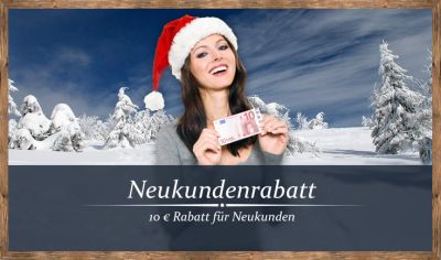 Neukundenrabatt