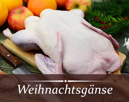 Frische Bayerische Weihnachtsgans