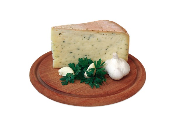 Petersilie-Knoblauchkäse